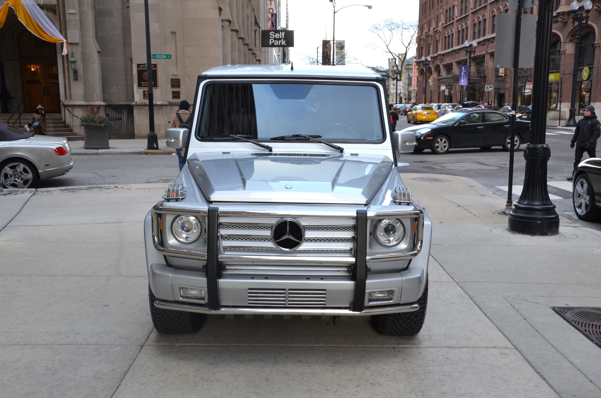 G55 amg электромобиль