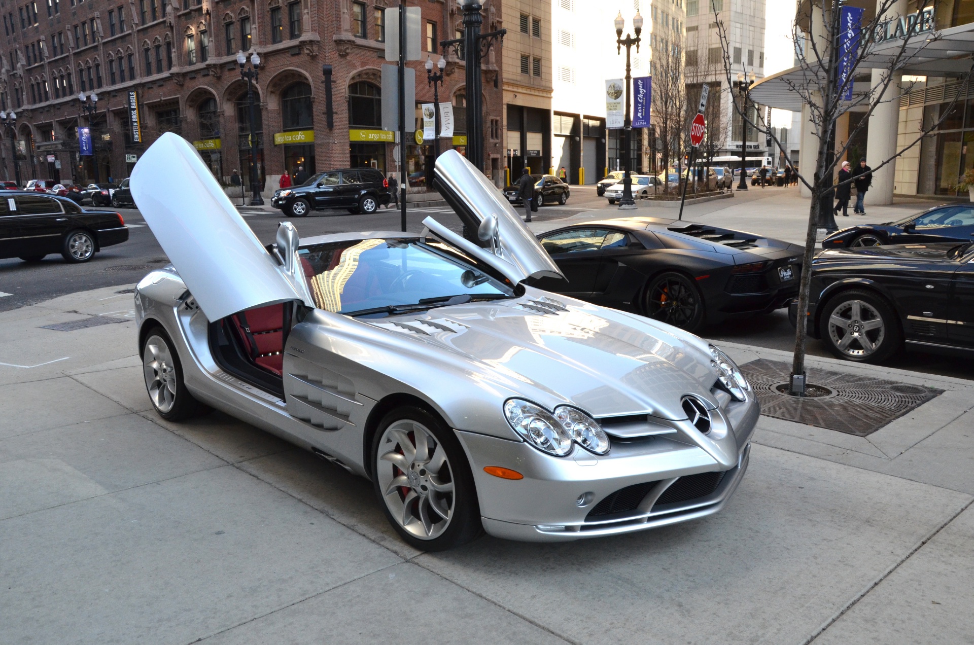 Mercedes SLR MCLAREN капот