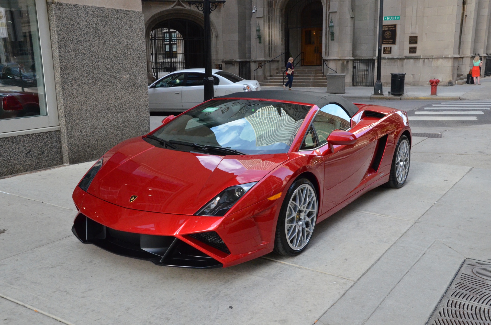 Lamborghini Gallardo 2013 красный