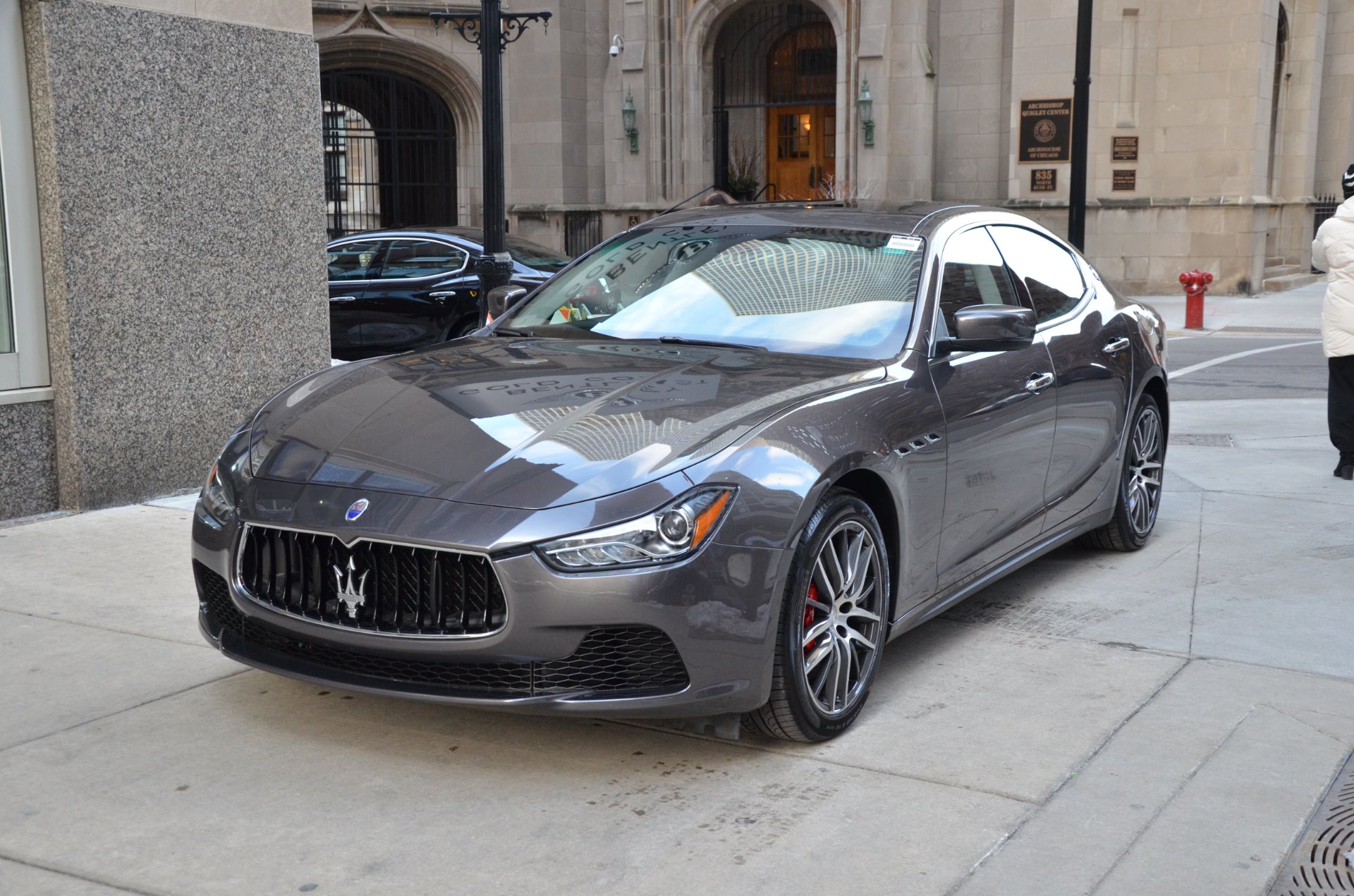 Maserati Ghibli матовая чёрная