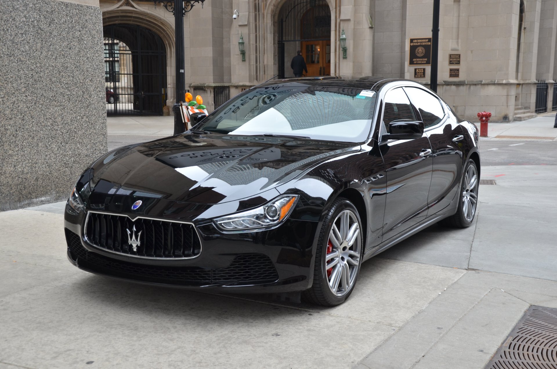 Maserati Ghibli матовая чёрная