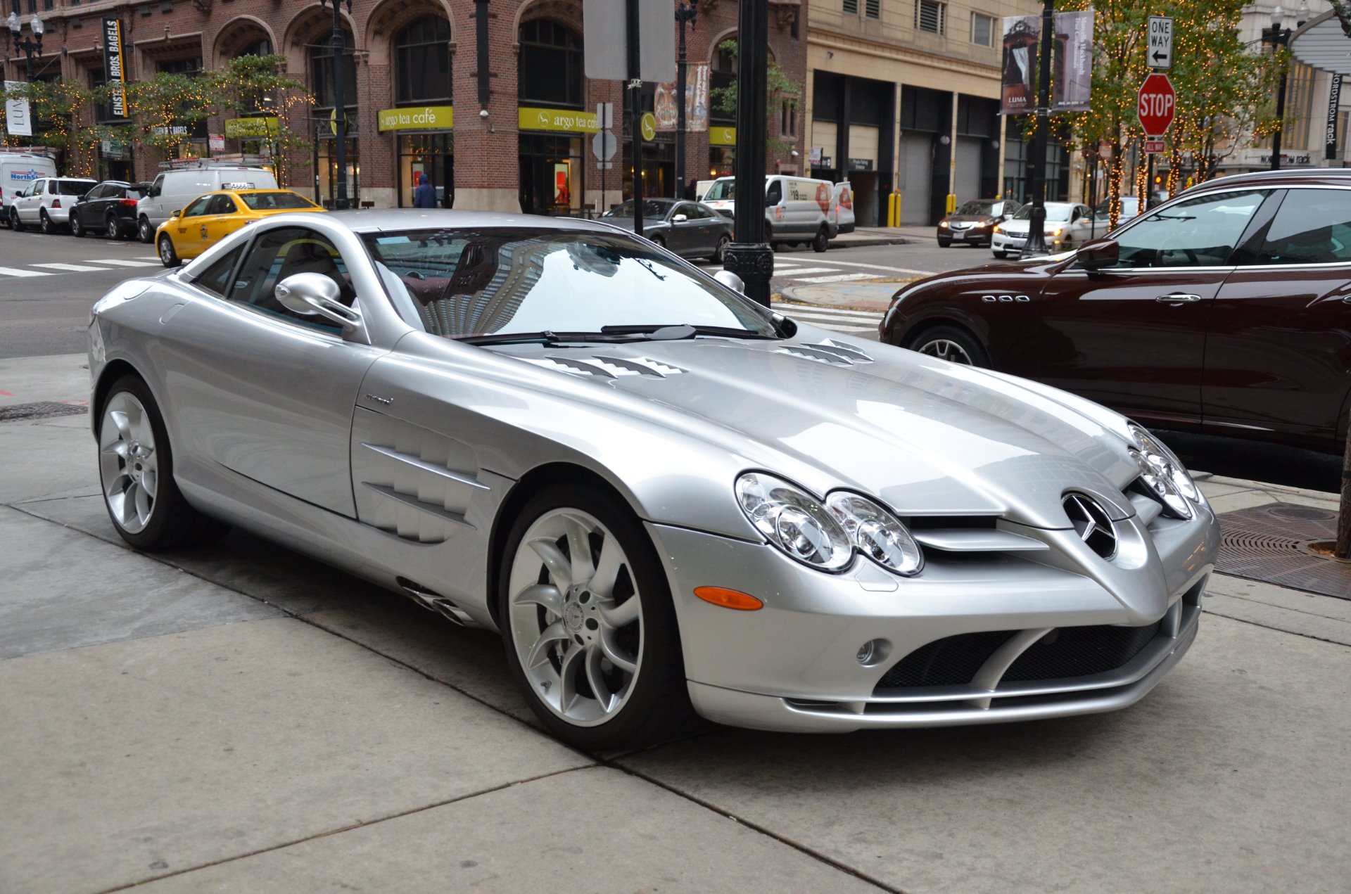 Мерседес SLR MCLAREN хром