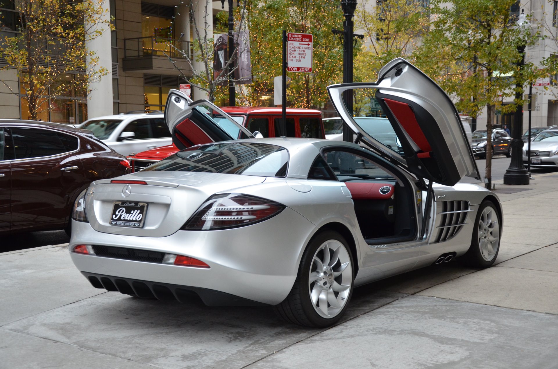 Mercedes SLR MCLAREN 722 сзади