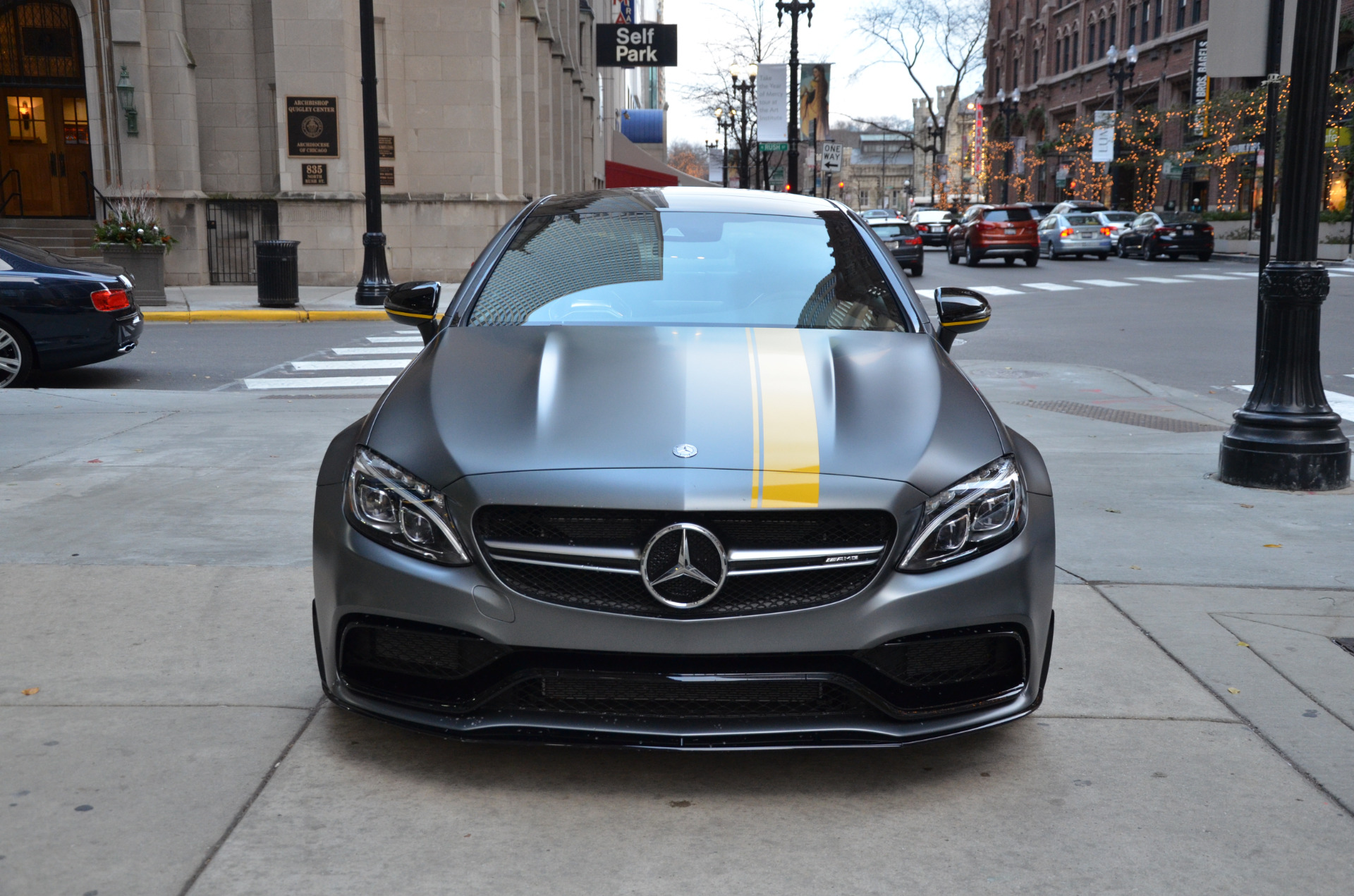 17 Mercedes Benz C Class Amg C63 S Stock B871a For Sale Near Chicago Il Il Mercedes Benz Dealer