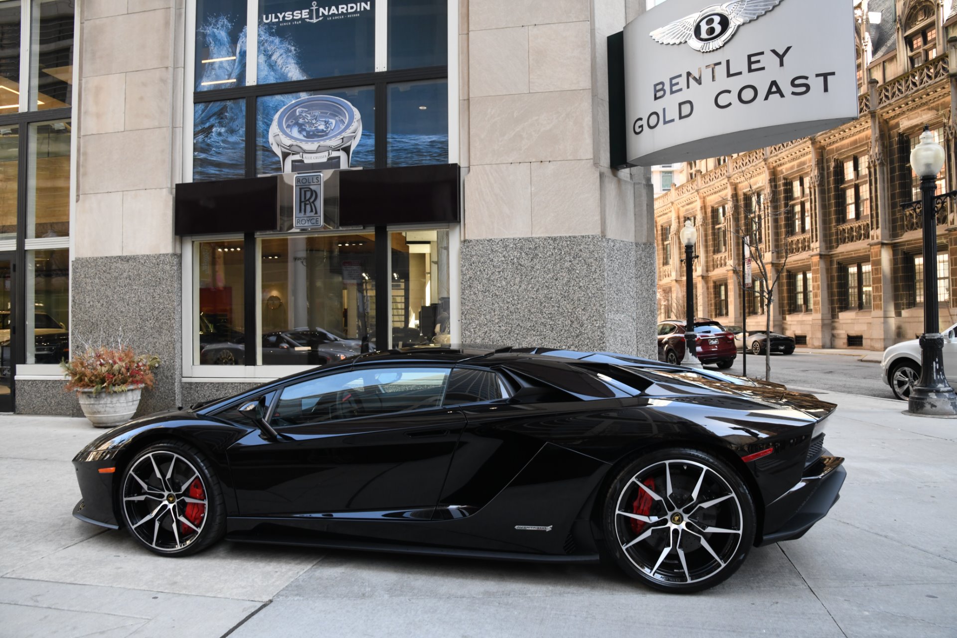 Lamborghini Aventador SV Roadster Black