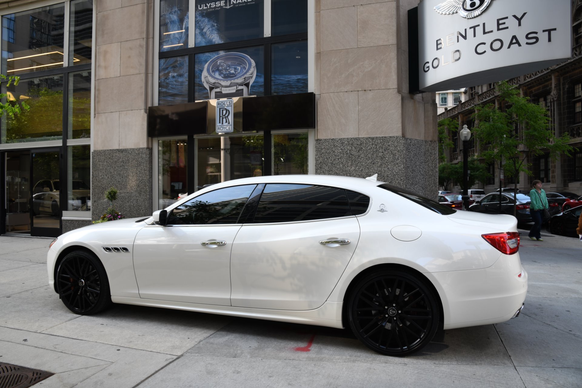 Maserati Quattroporte белый диски