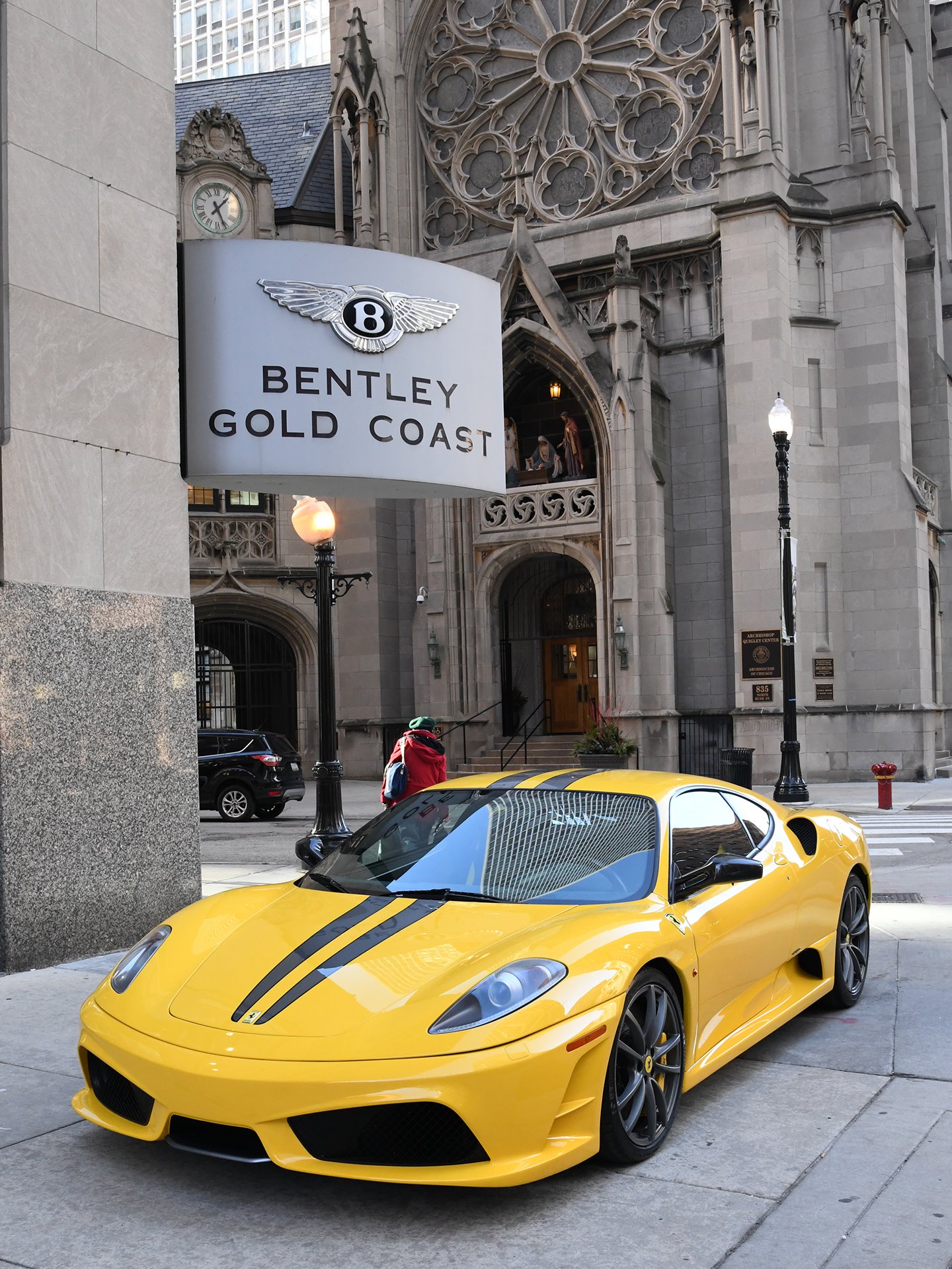 Ferrari f430 Scuderia желтая