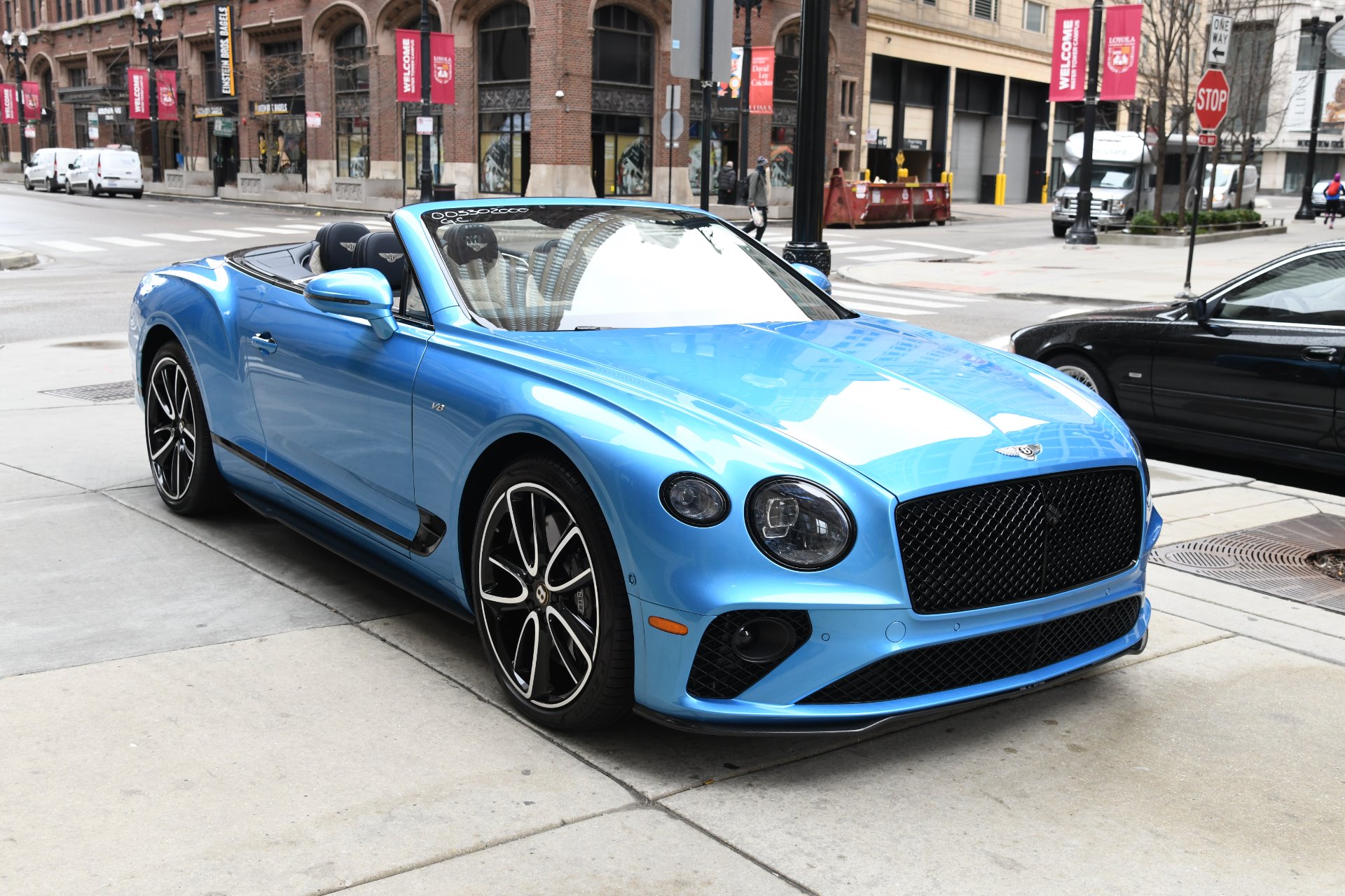 Bentley Continental gt темно-синий