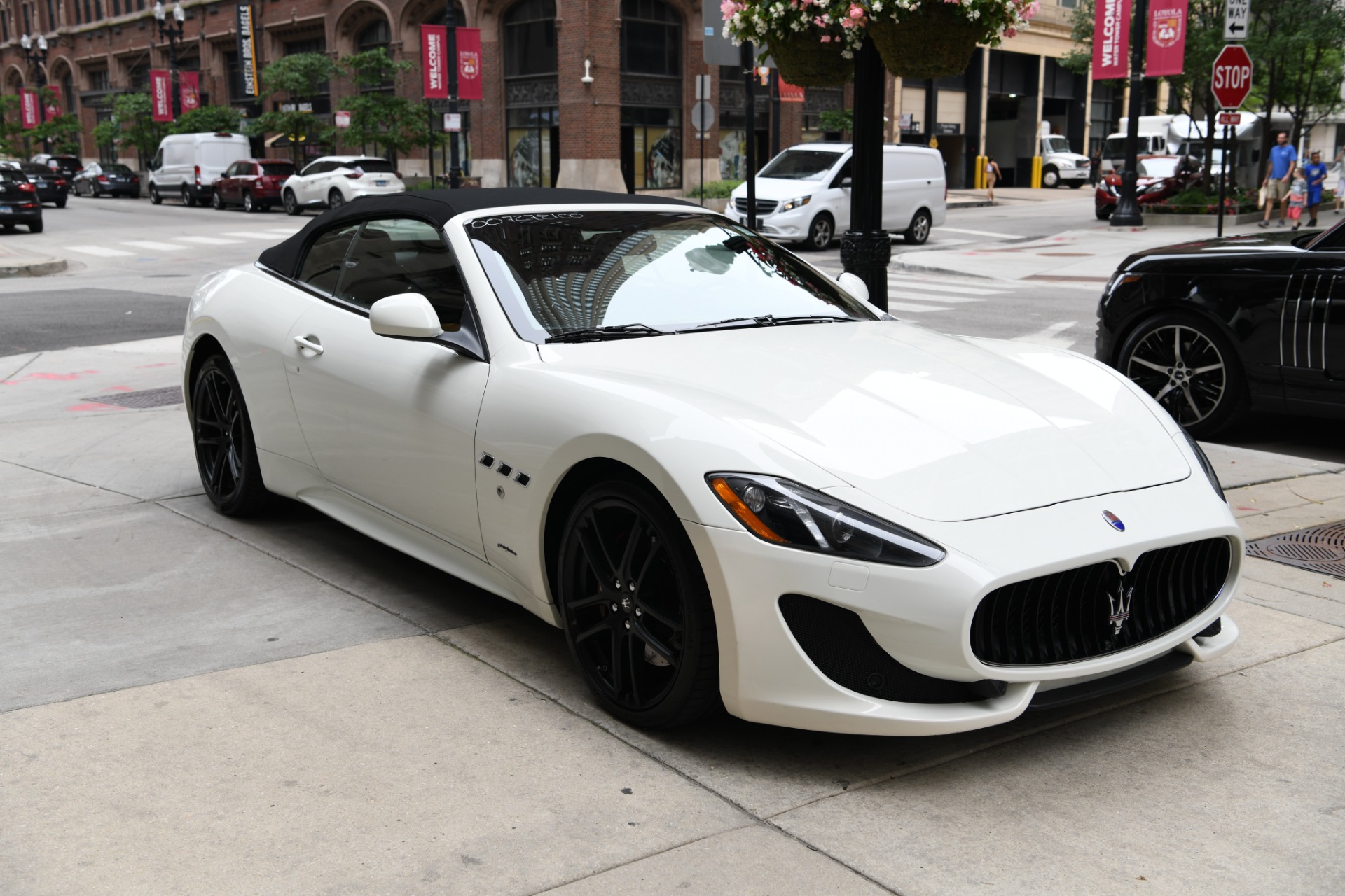 maserati granturismo sport white