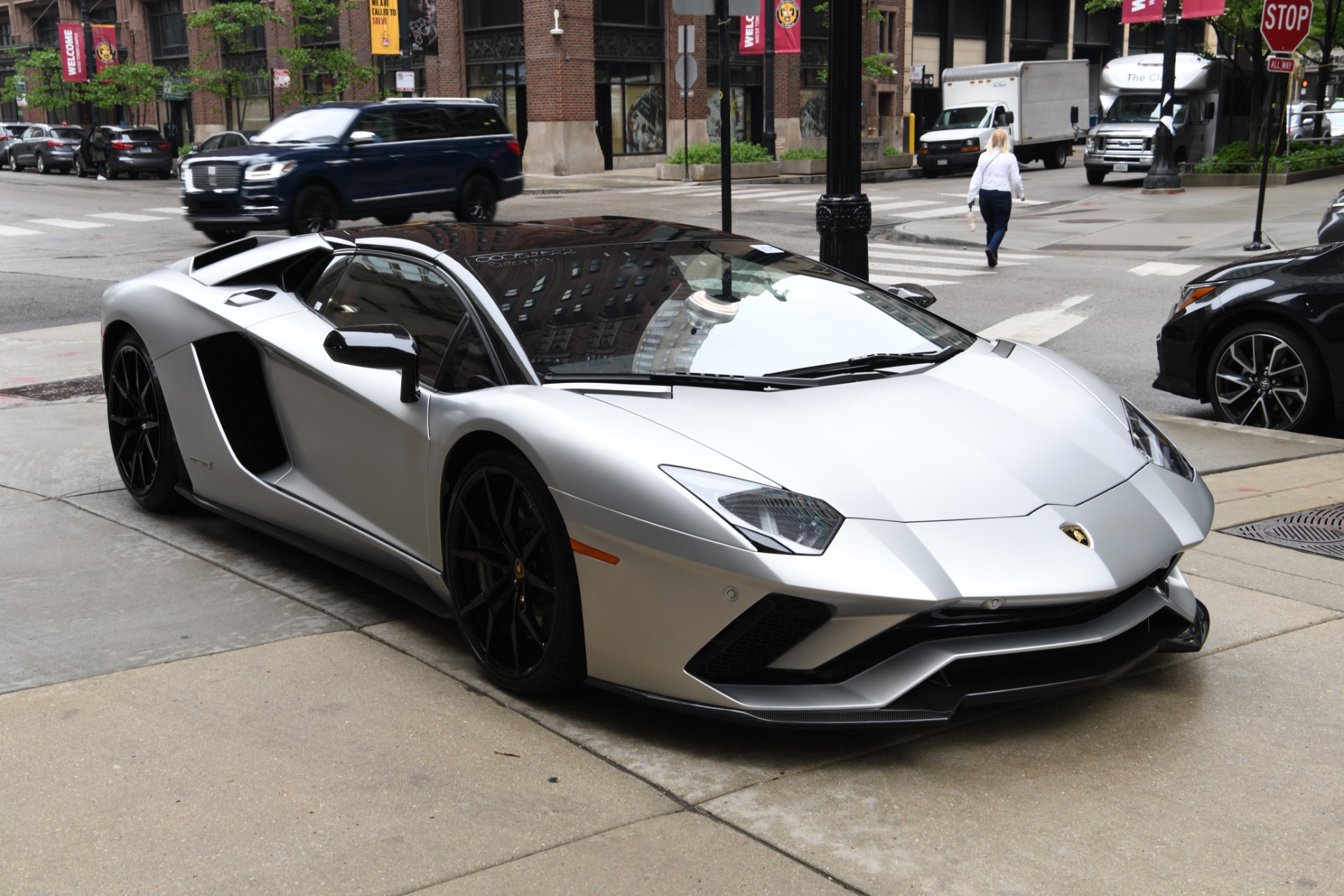 Used 2018 Lamborghini Aventador Roadster LP 740-4 S For Sale (Sold 