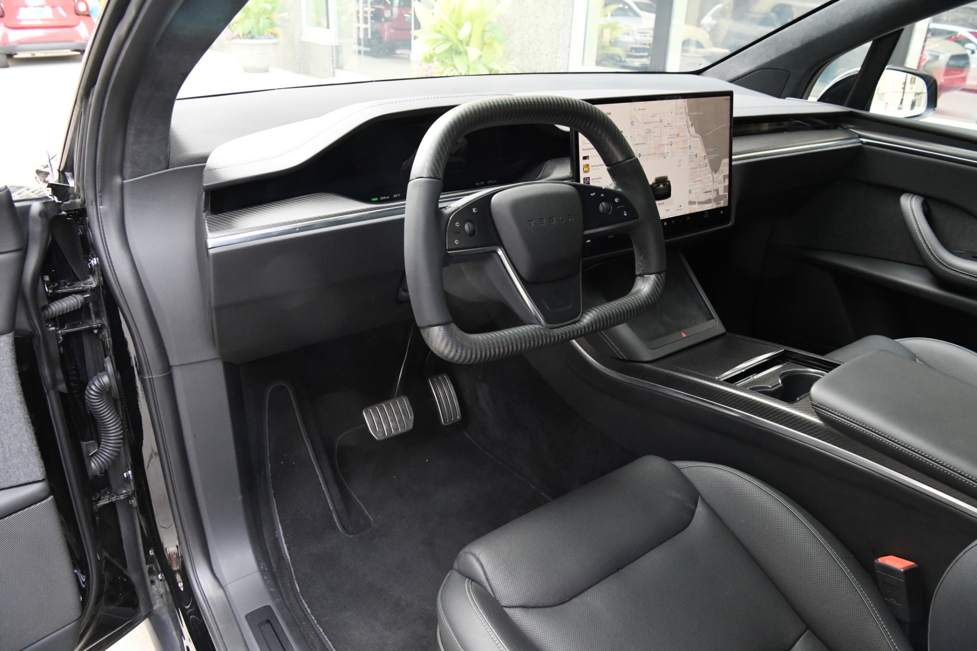 A custom Tesla Model X with a Bentley's interior goes on sale for