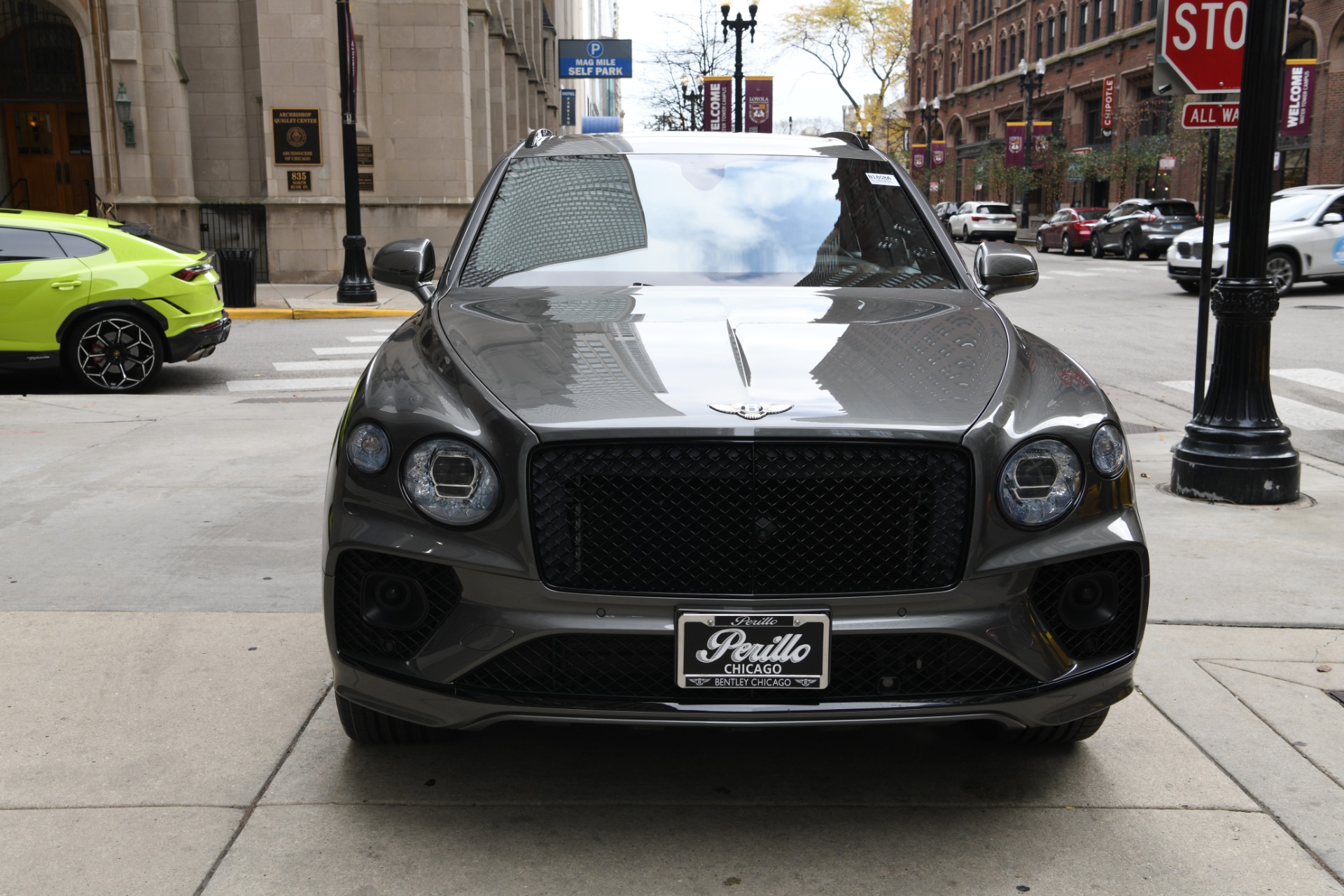 Used 2021 Bentley Bentayga Base with VIN SJAAM2ZV5MC035996 for sale in Chicago, IL