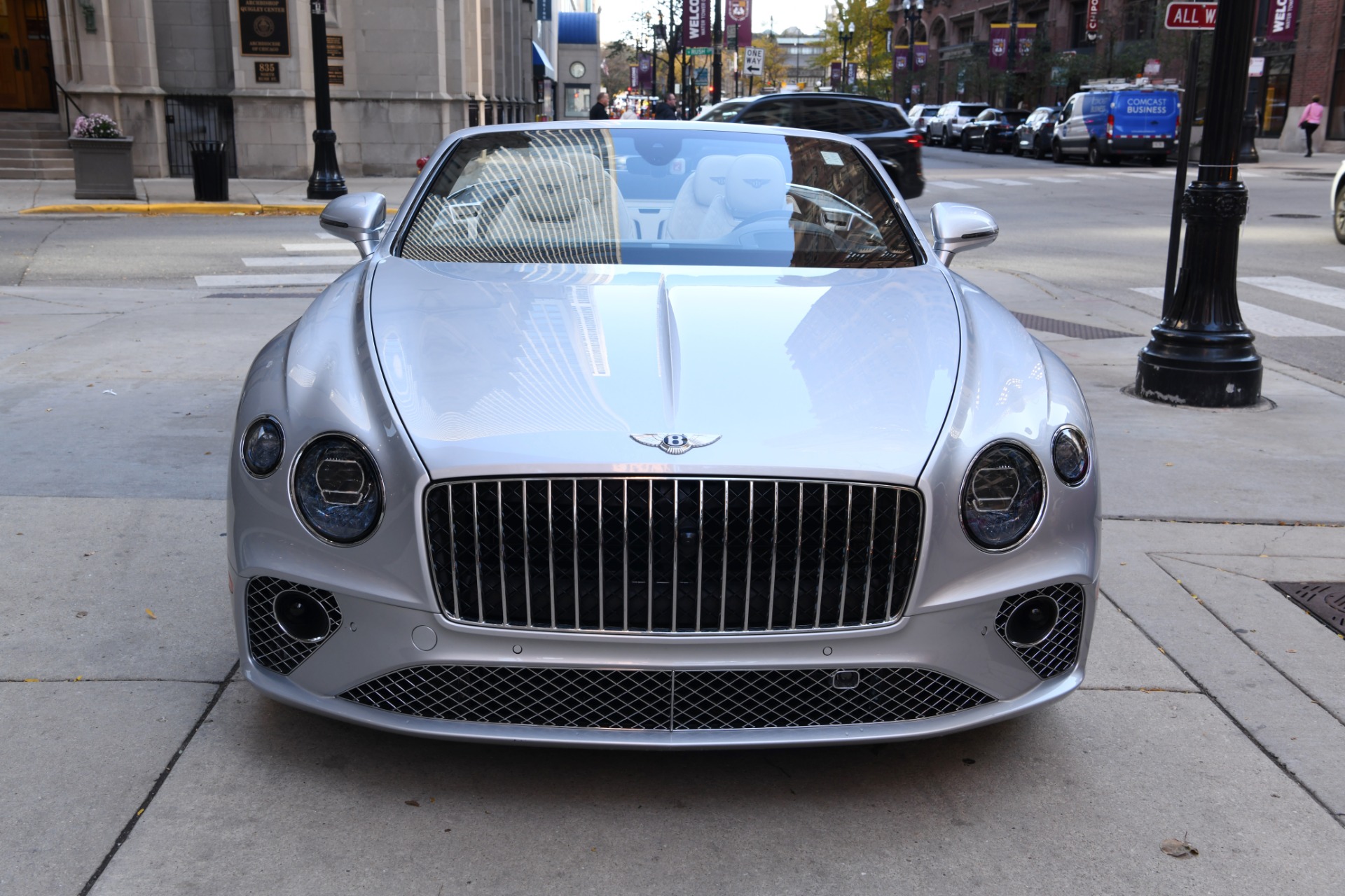 Used 2024 Bentley Continental GTC Azure with VIN SCBDG4ZG0RC012541 for sale in Chicago, IL