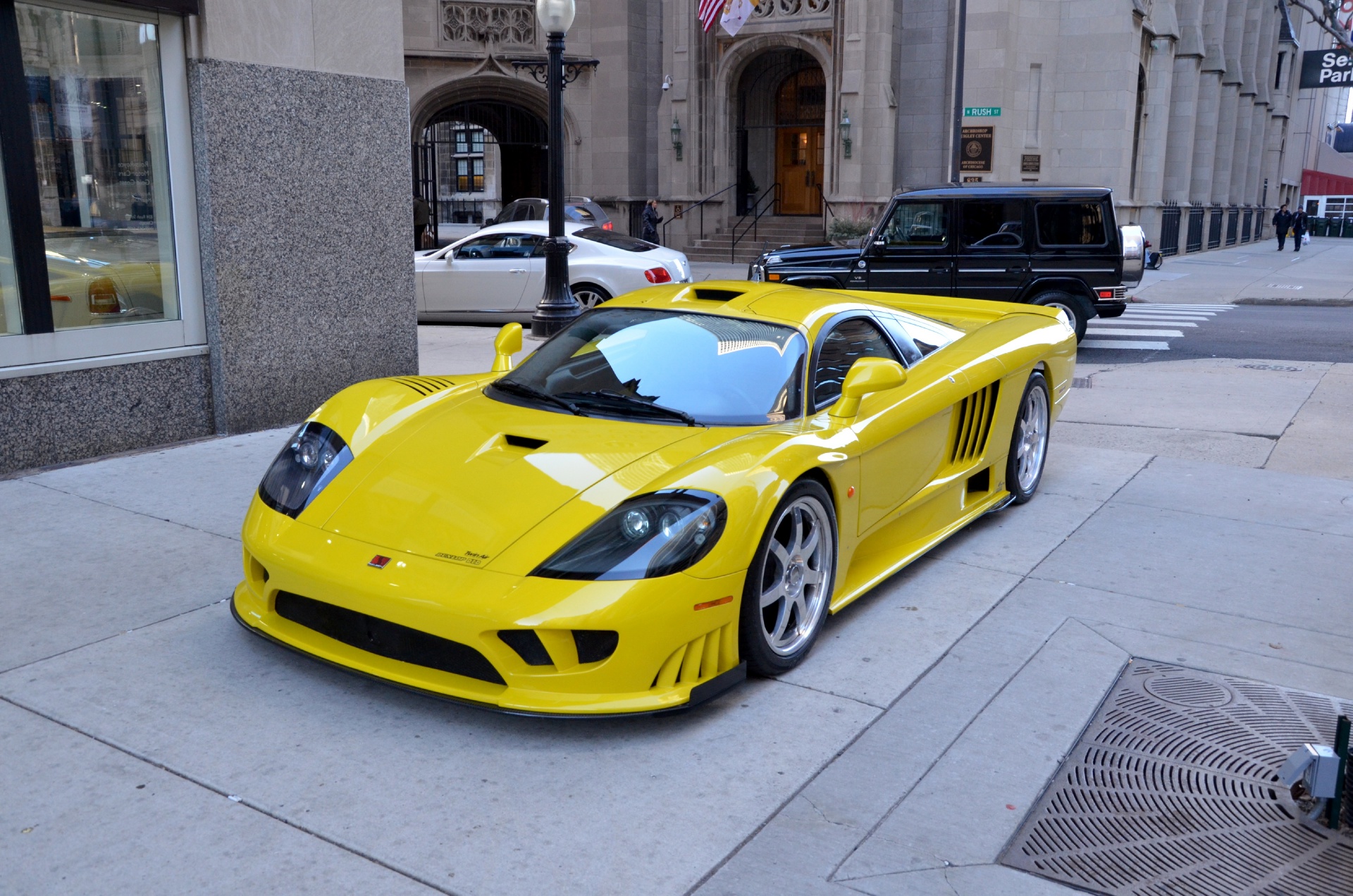 Saleen s7 мощностью 4500 л с