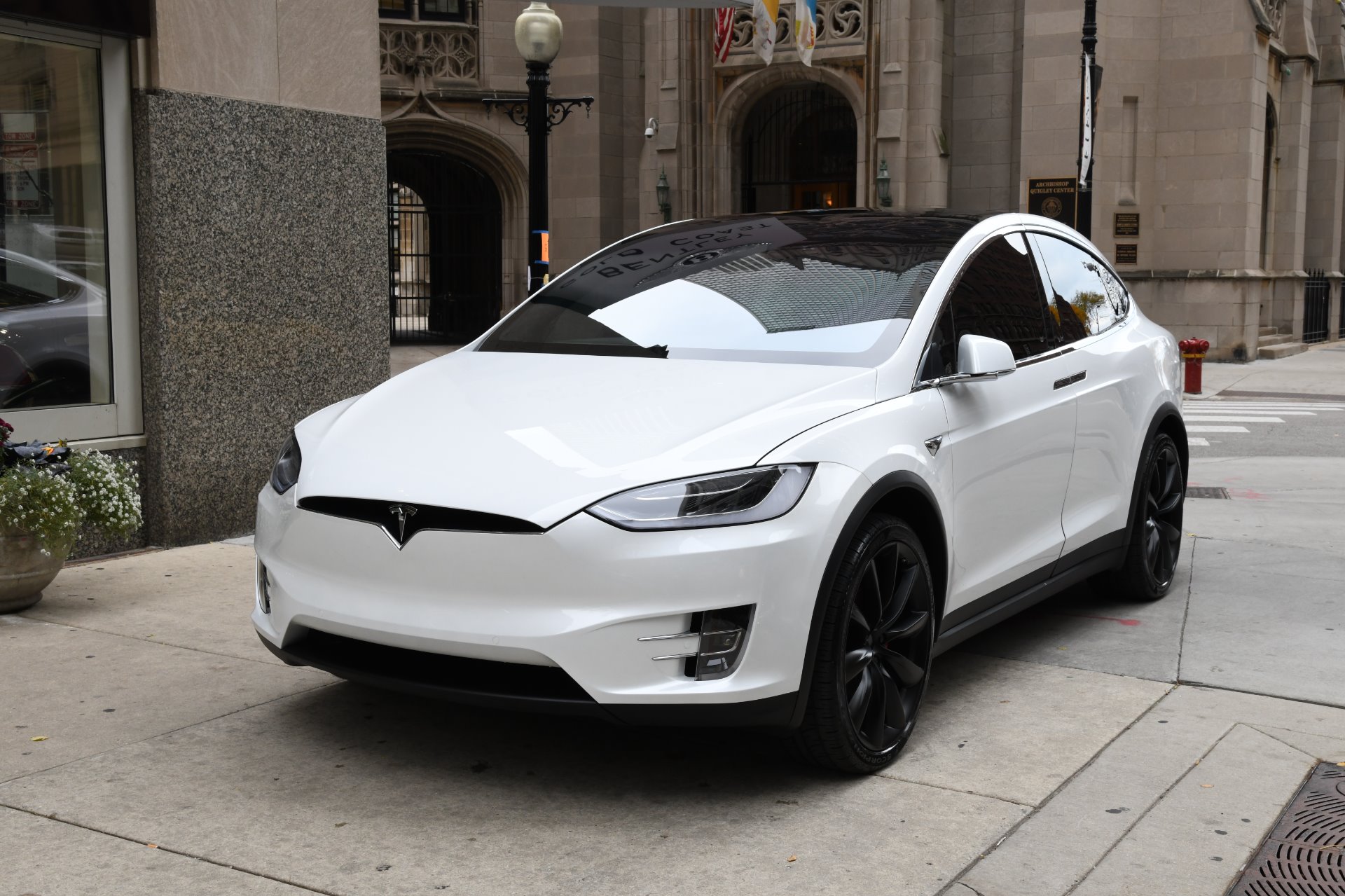 Tesla model x p100d deals used for sale