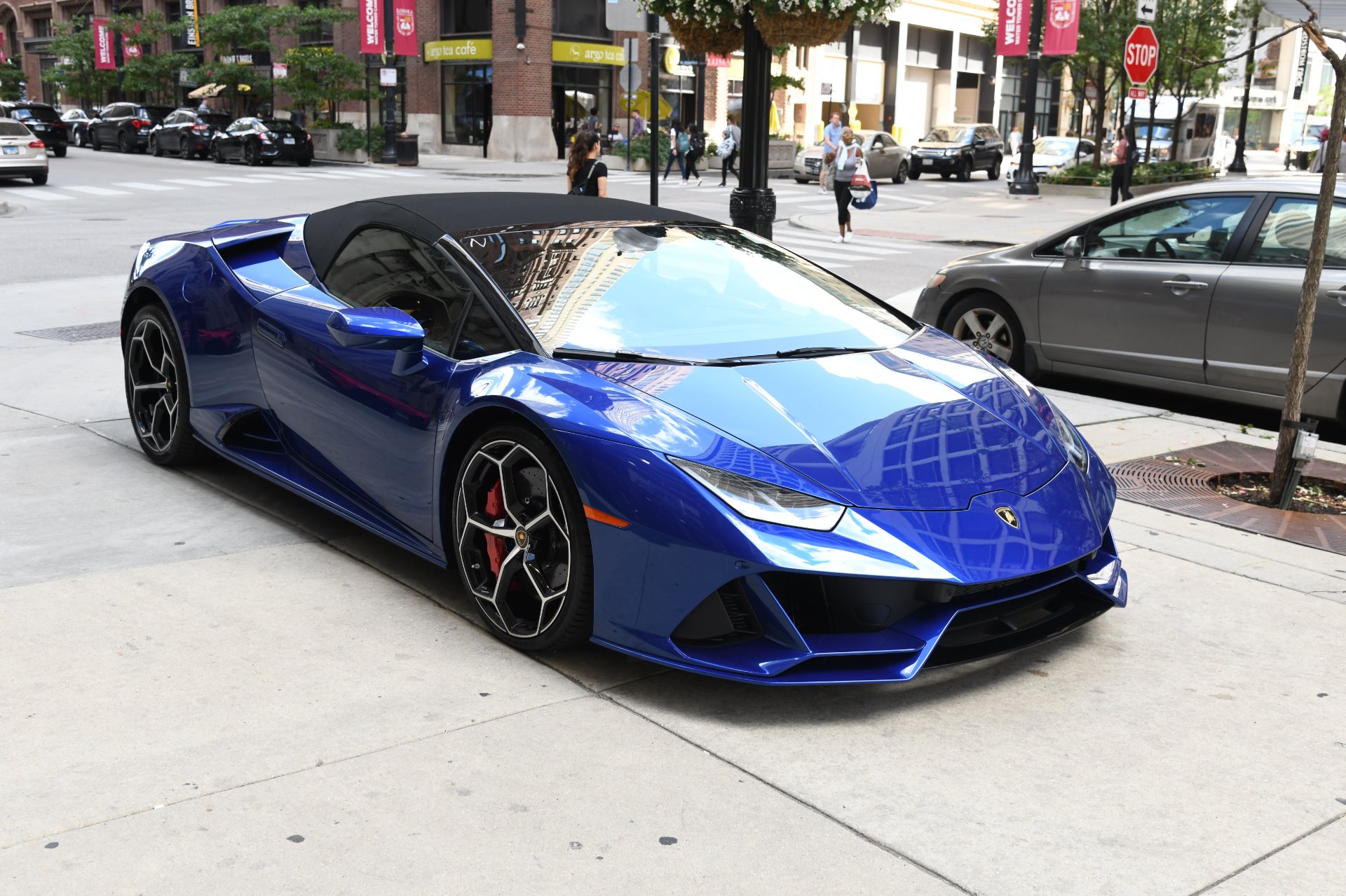 New 2020 Lamborghini Huracan EVO Spyder LP 640-4 EVO Spyder For Sale (Sold)  | Bentley Gold Coast Chicago Stock #L670