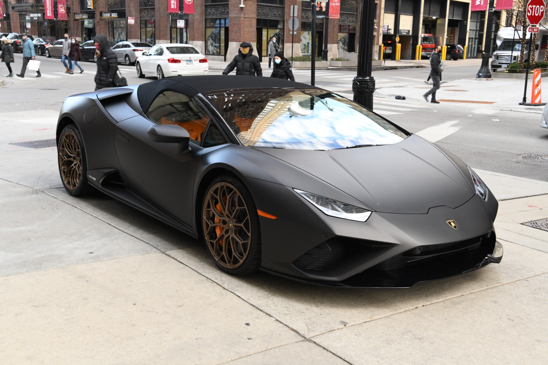 Used 2021 Lamborghini Huracan Spyder LP 610-2 EVO Spyder For Sale 